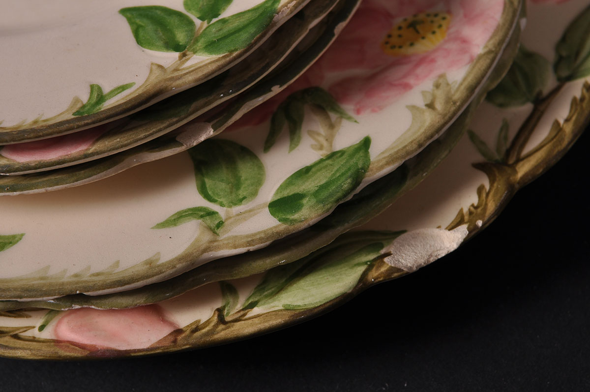 Collection of Franciscan Dinnerware "Desert Rose" Pattern
