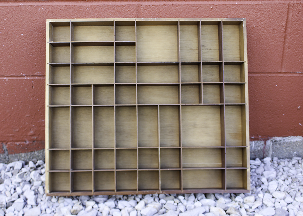 Pair of Trinket Display Shelves