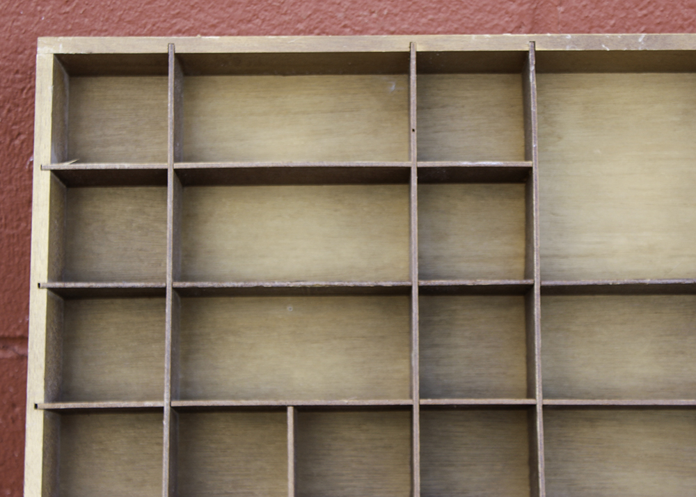 Pair of Trinket Display Shelves
