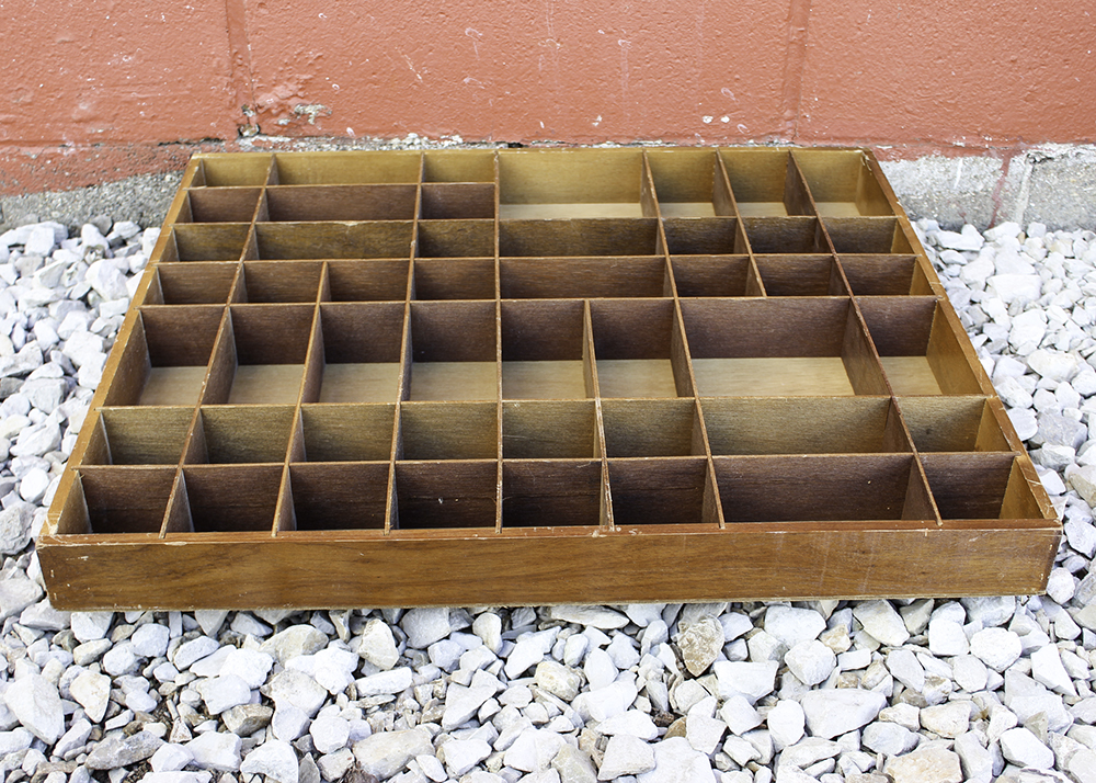 Pair of Trinket Display Shelves