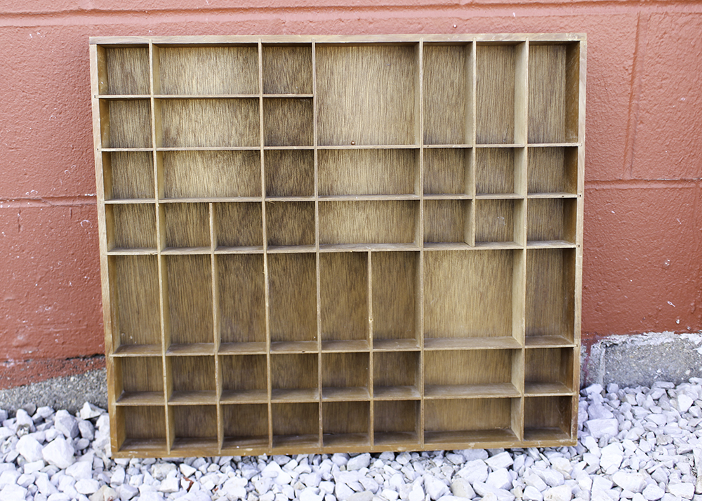 Pair of Trinket Display Shelves