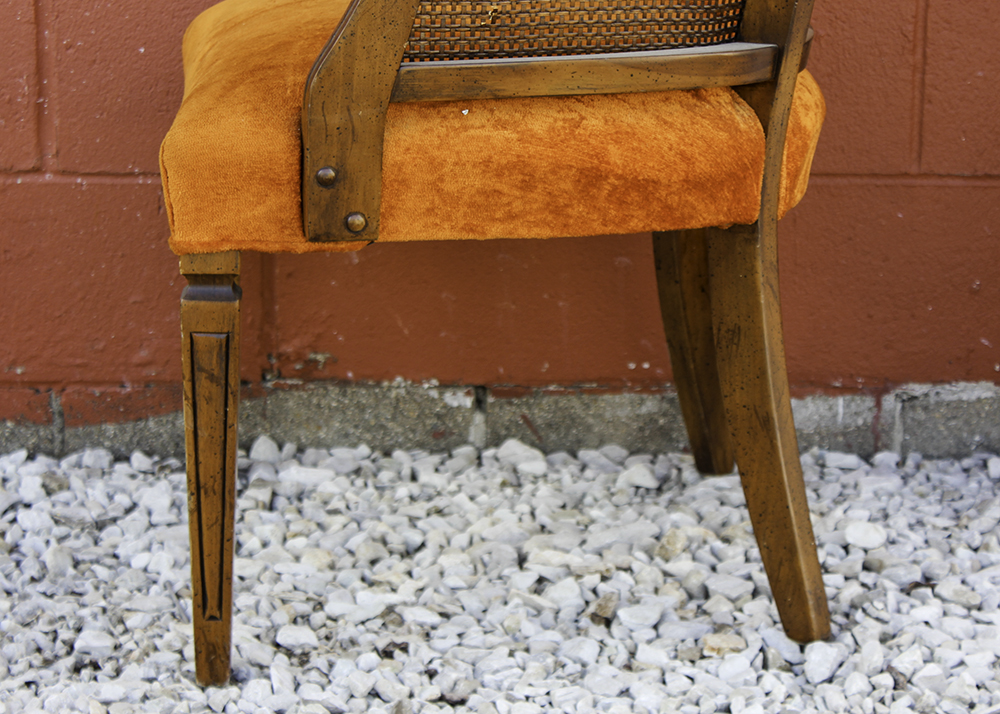 Mid-Century Hollywood Regency Style Accent Chair