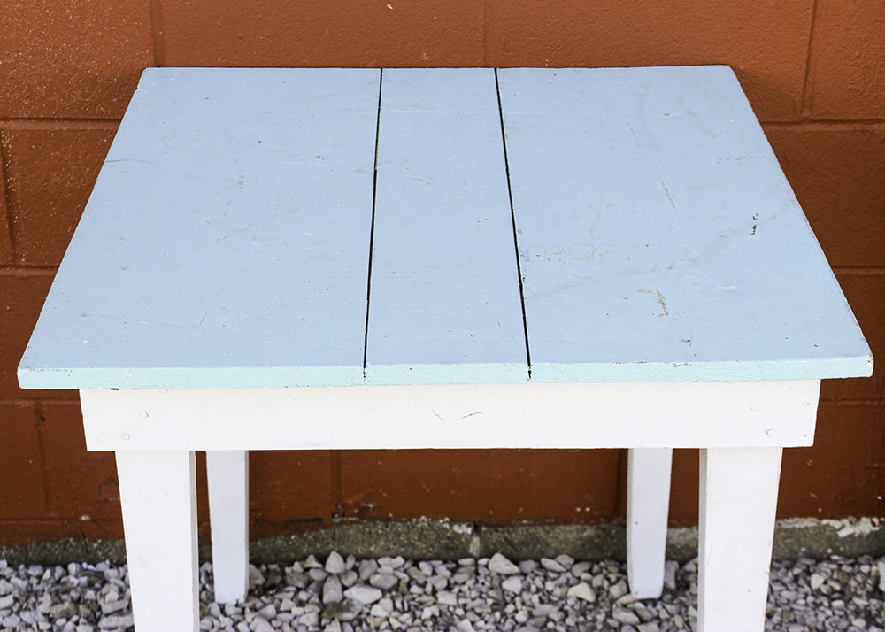 Upcycled Solid Wood Farmhouse Table and Chairs