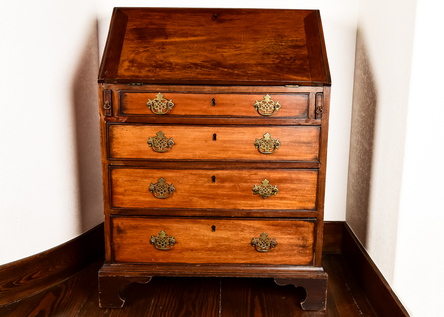English Oak Desk, Circa 1780