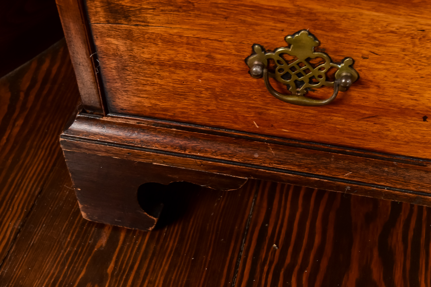 English Oak Desk, Circa 1780
