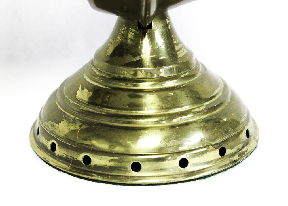 ABCO Rochester Converted Brass Wall Mount Lamp