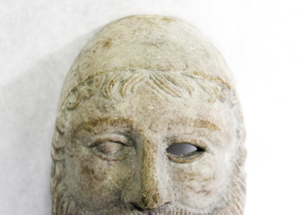 Greek Replica Theatrical Pottery Mask