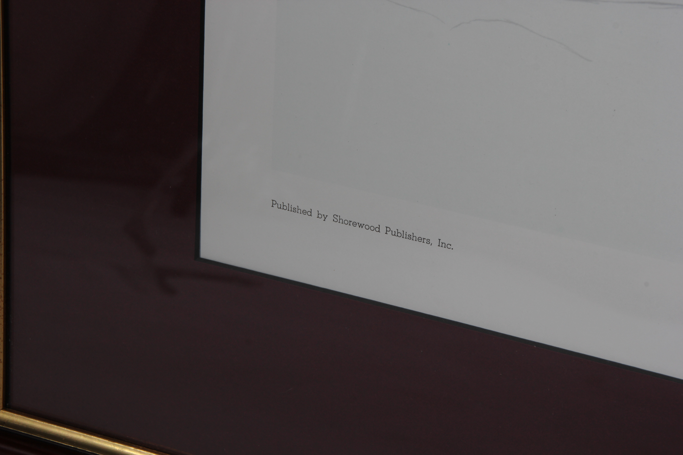 Andrew Wyeth 'Study For April Wind' Framed Lithograph