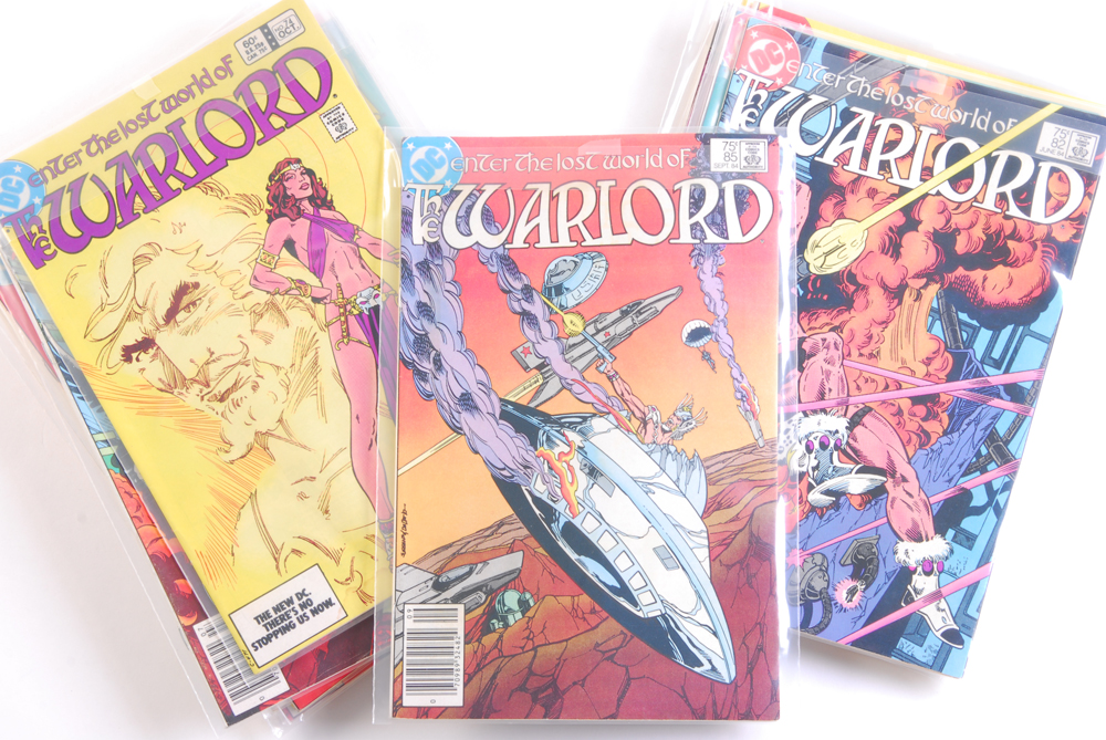 Vintage DC The Warlord Comics