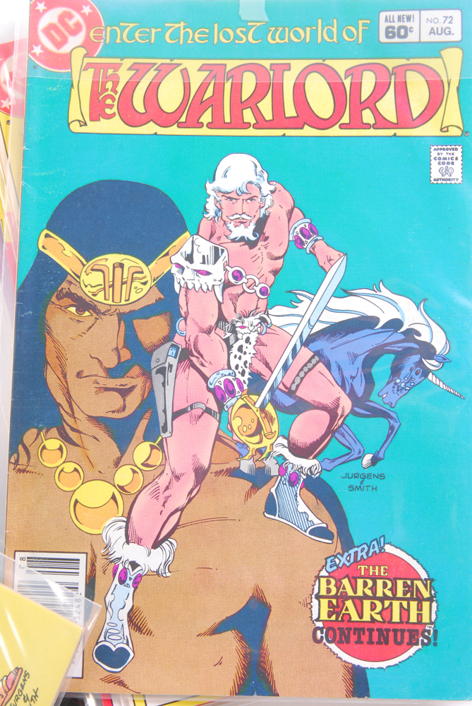 Vintage DC The Warlord Comics
