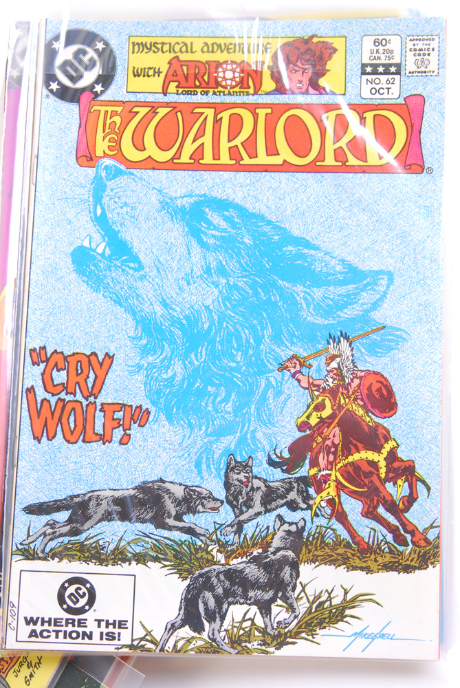 Vintage DC The Warlord Comics