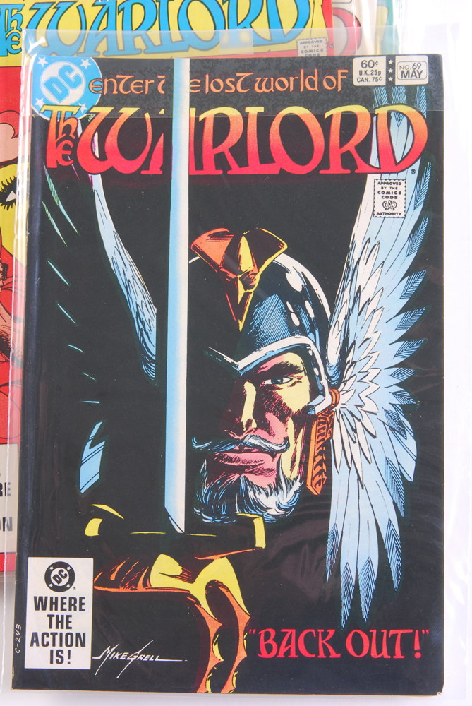 Vintage DC The Warlord Comics