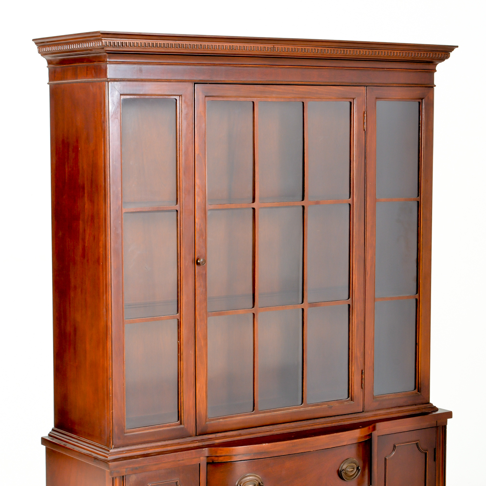 Hepplewhite Style China Hutch