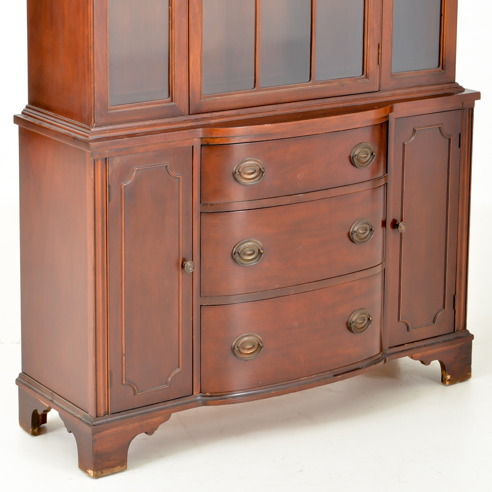 Hepplewhite Style China Hutch