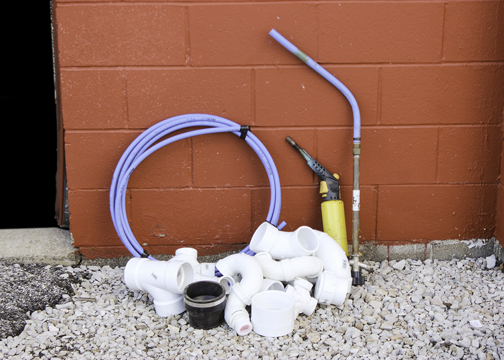 Assortment of PVC Pipe Connectors