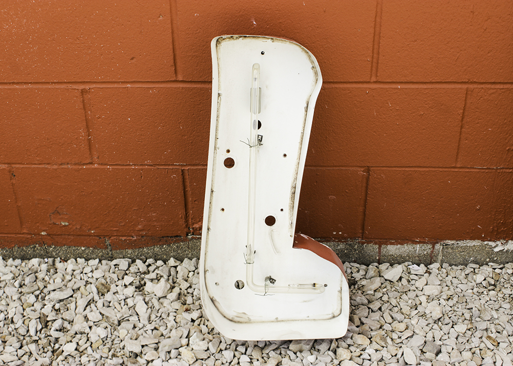 Assortment of Salvage Marquee Letters