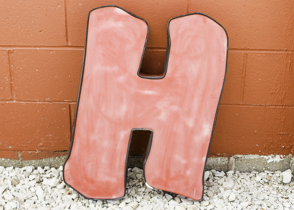 Assortment of Salvage Marquee Letters