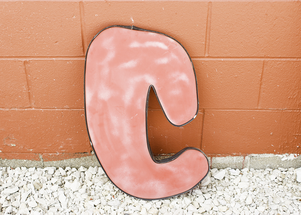 Assortment of Salvage Marquee Letters