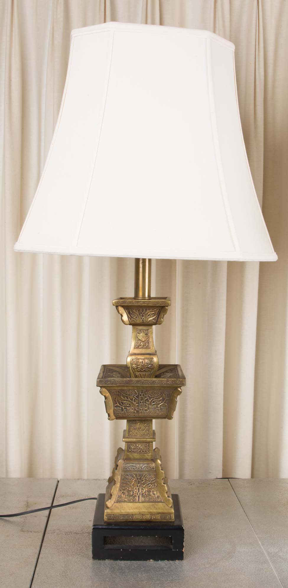 Vintage Frederick Cooper Asian Inspired Lamps