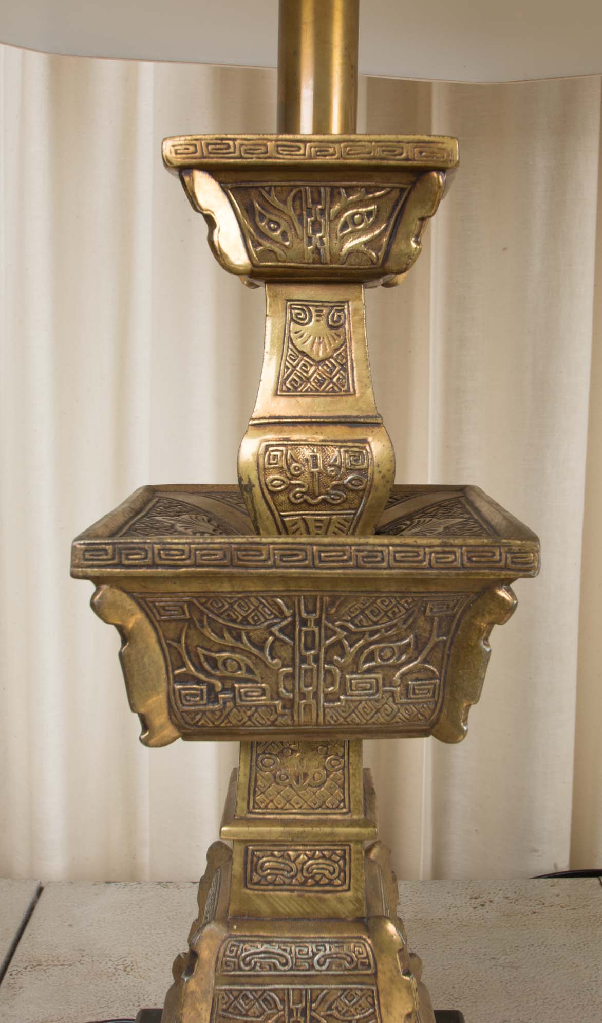 Vintage Frederick Cooper Asian Inspired Lamps