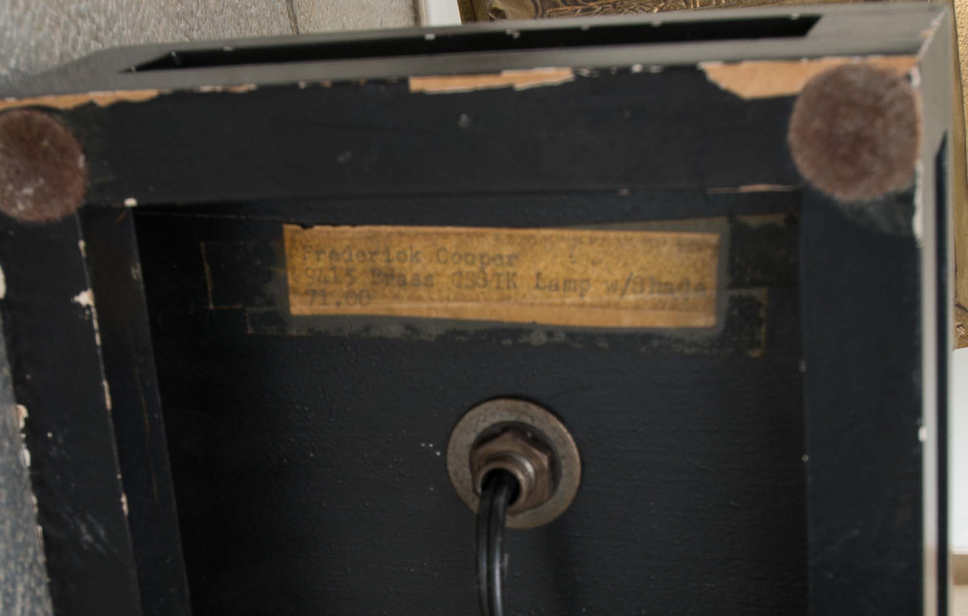 Vintage Frederick Cooper Asian Inspired Lamps