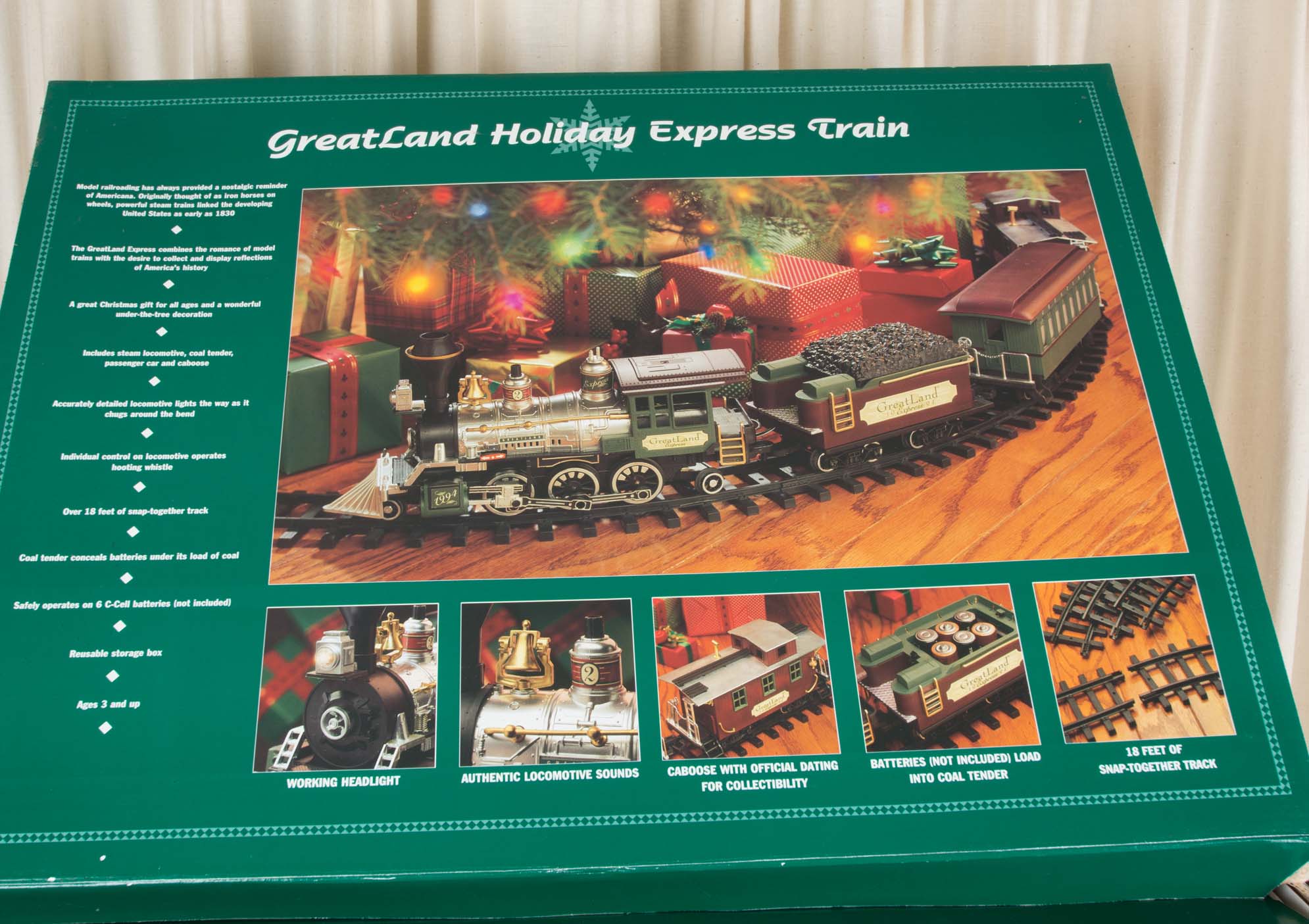 Greatland Holiday Express Train Set