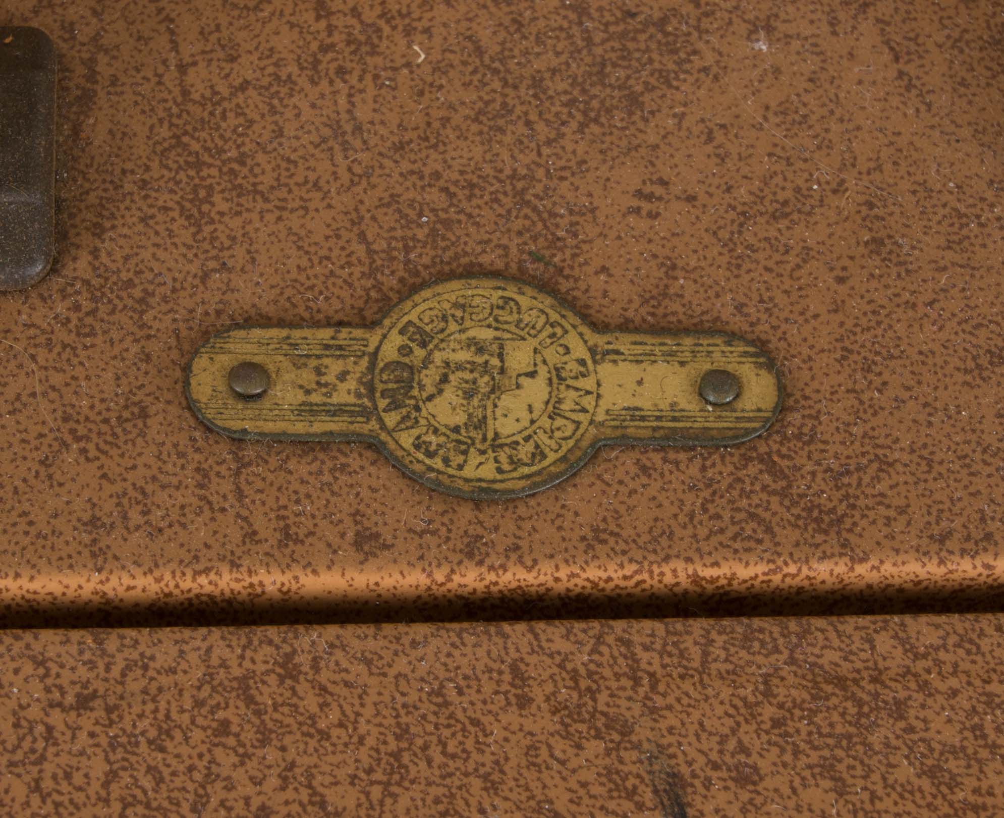 Vintage Empire Brand Suitcase