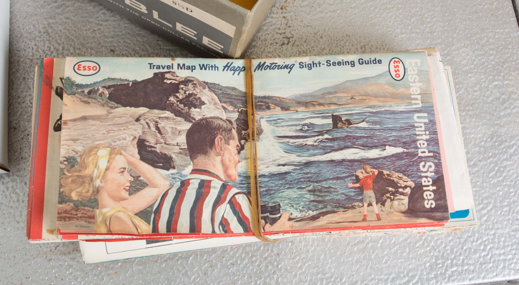 Vintage Maps and Attraction Brochures