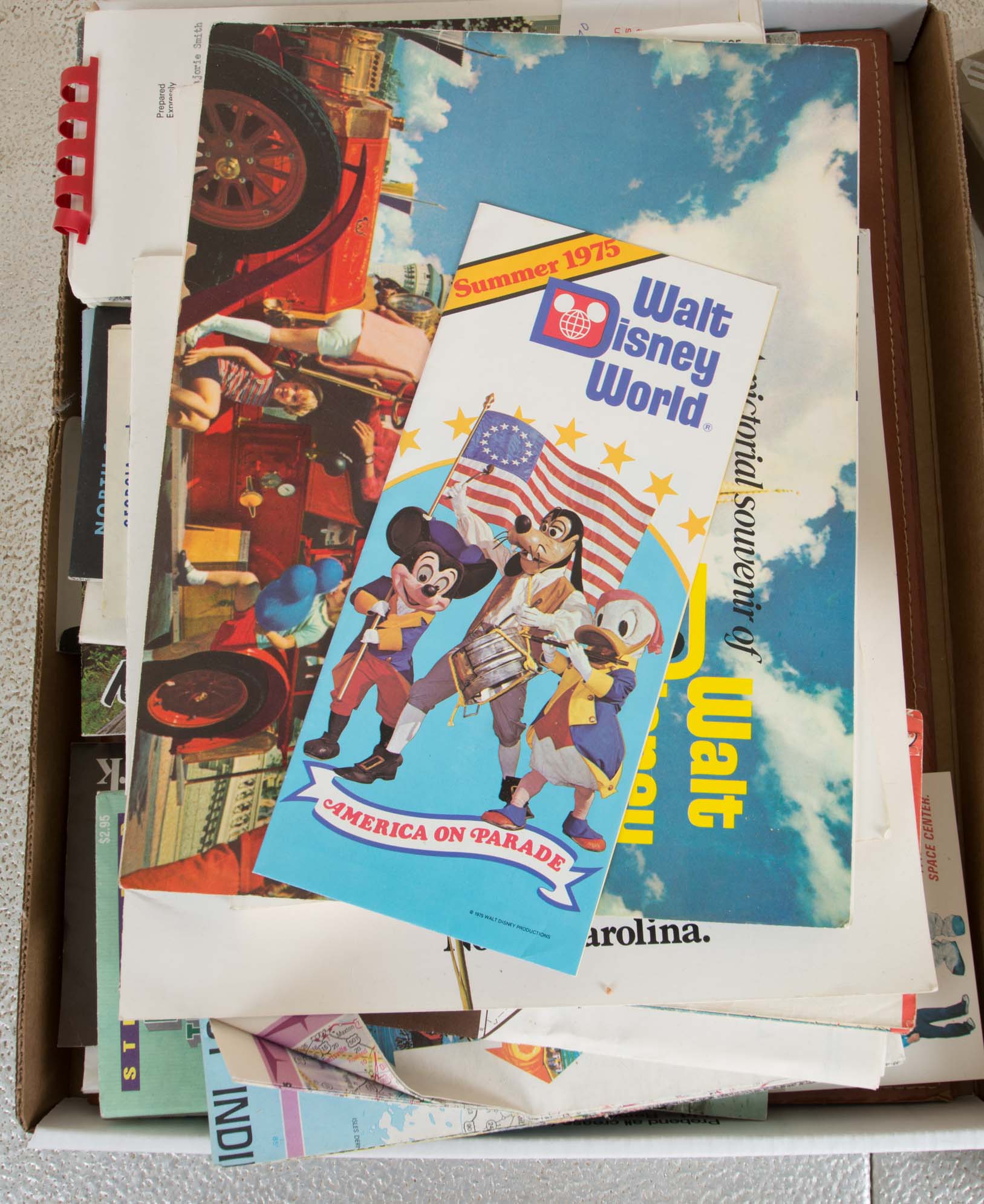 Vintage Maps and Attraction Brochures