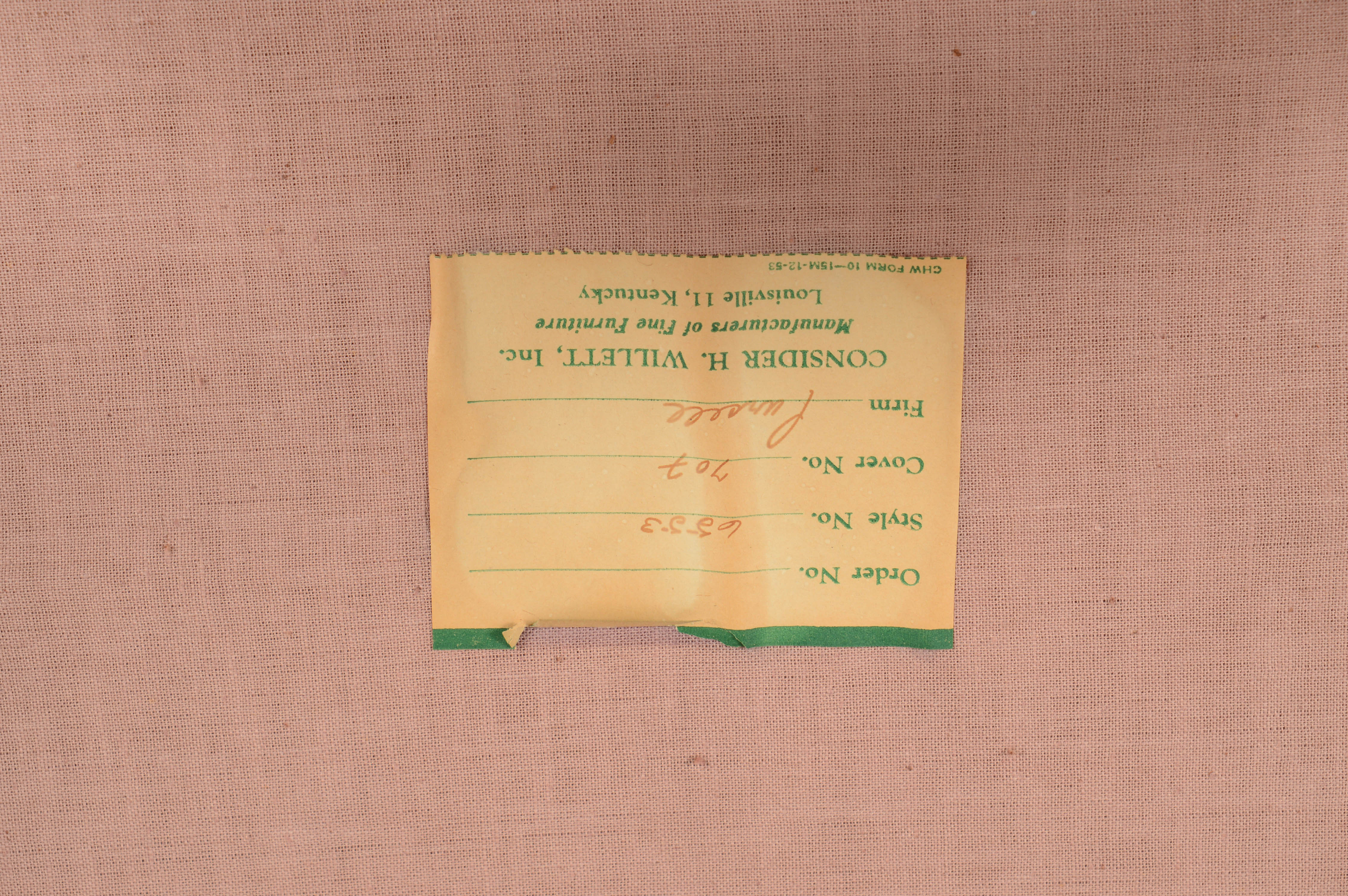 Consider H. Willett Company Vintage Dining Chairs