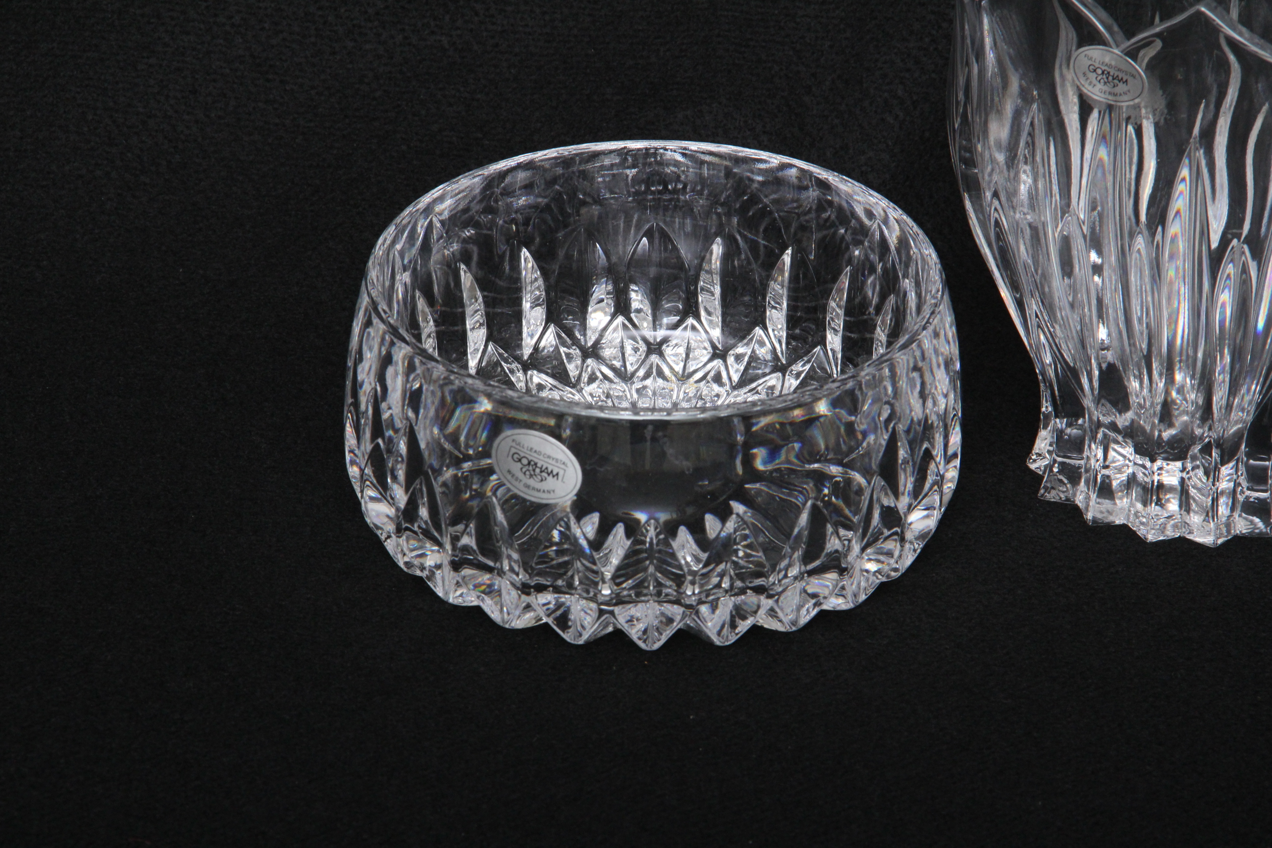 Vintage Gorham Crystal Pairing