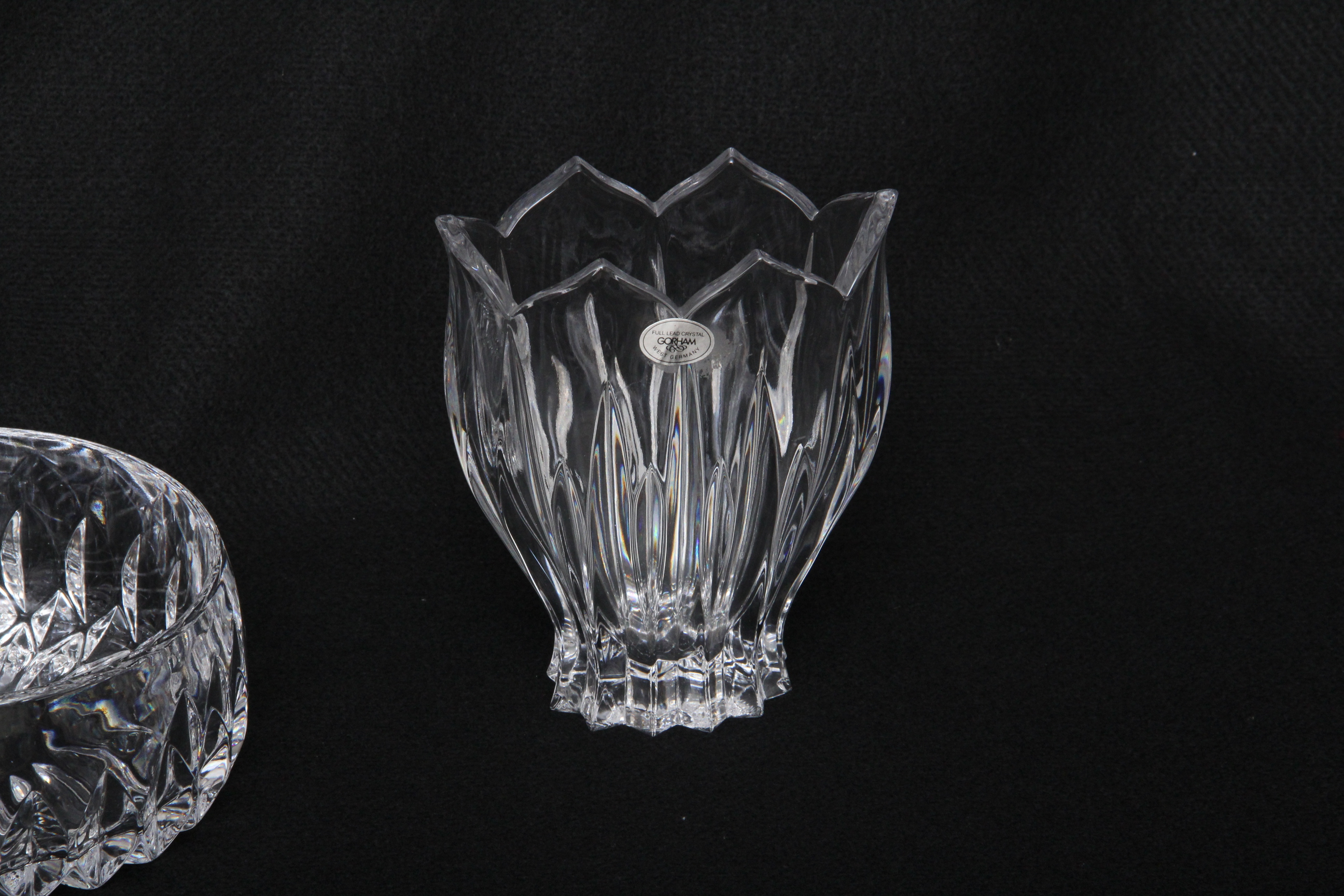 Vintage Gorham Crystal Pairing