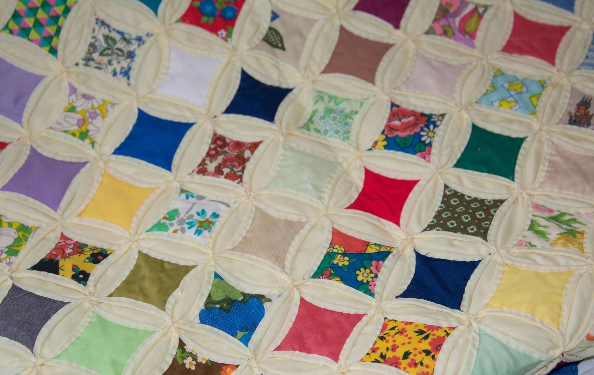Pair of Vintage Handmade Quilts