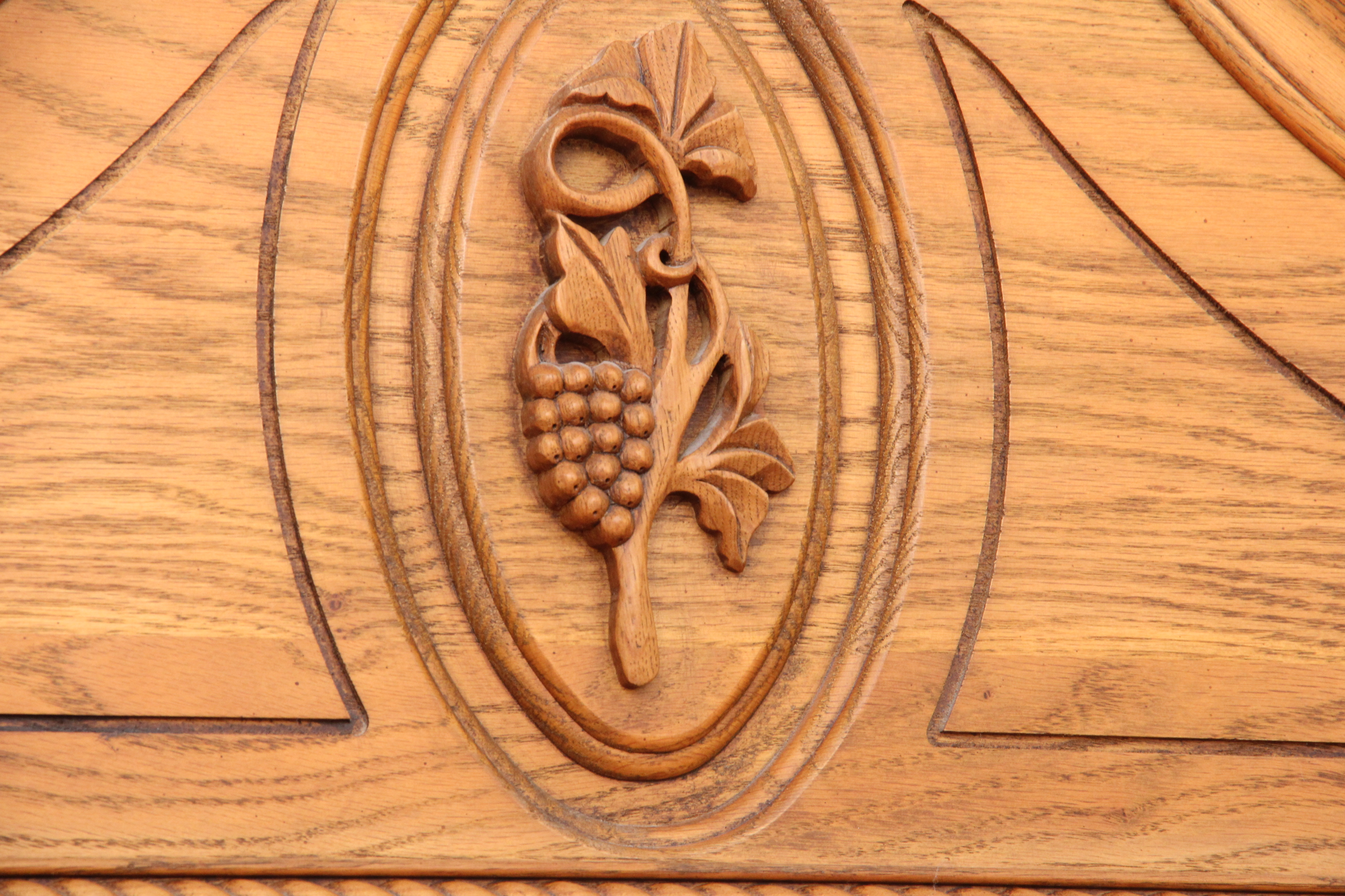 Arbek Oak Dresser with Mirror