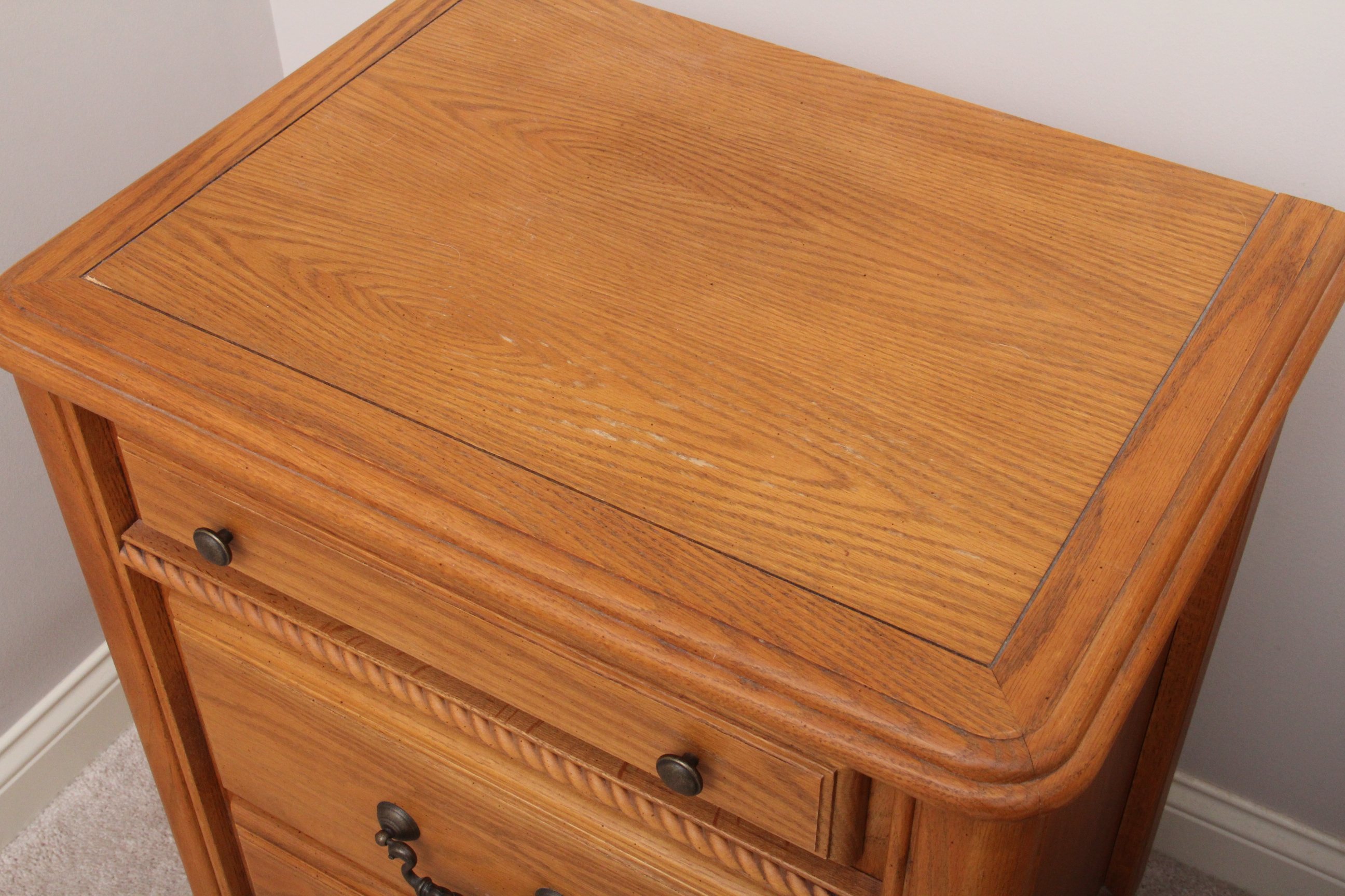 Pair of Arbek Oak Nightstands