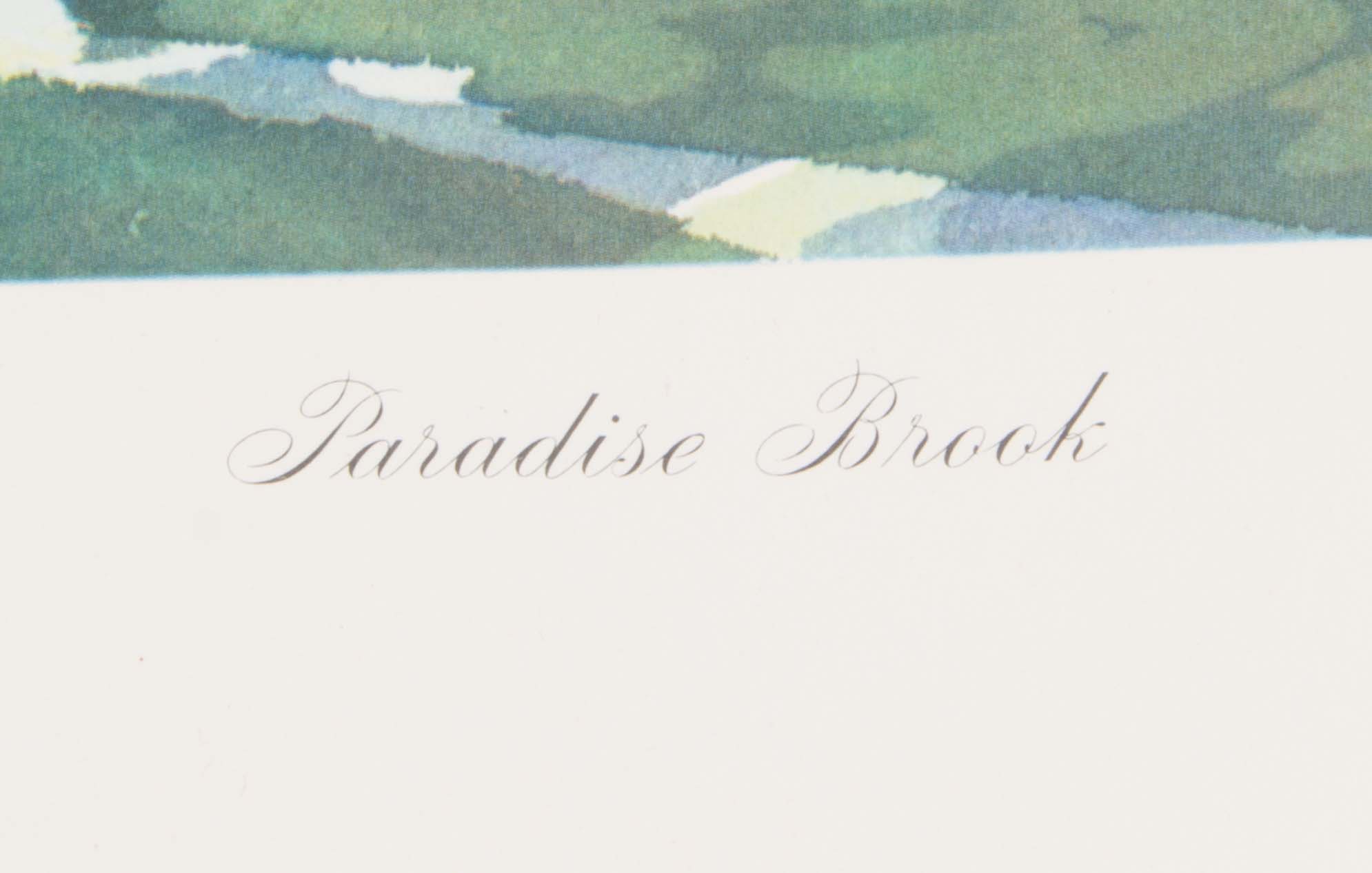 Pair of Roy M. Mason Watercolor Prints