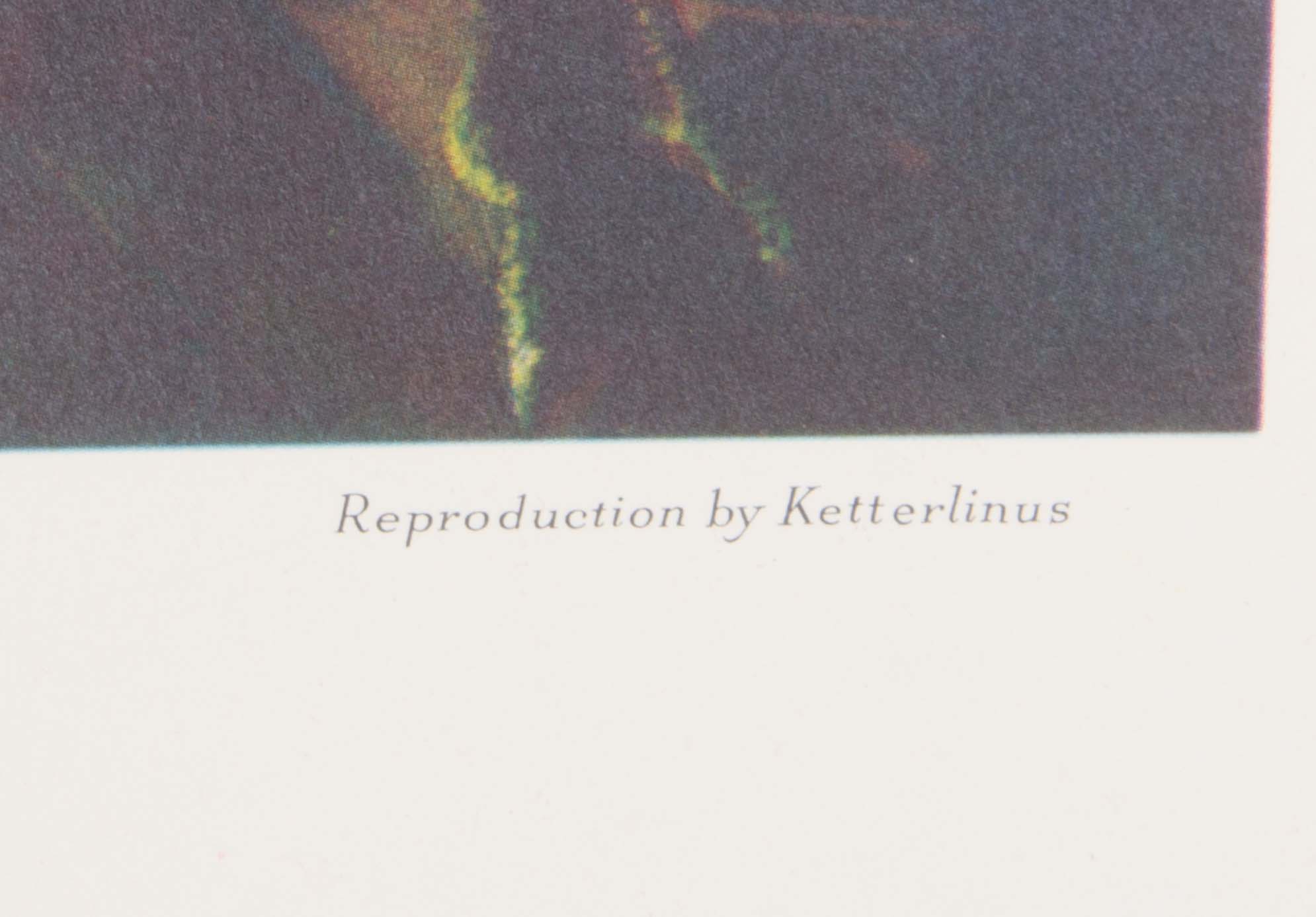 Pair of Roy M. Mason Watercolor Prints