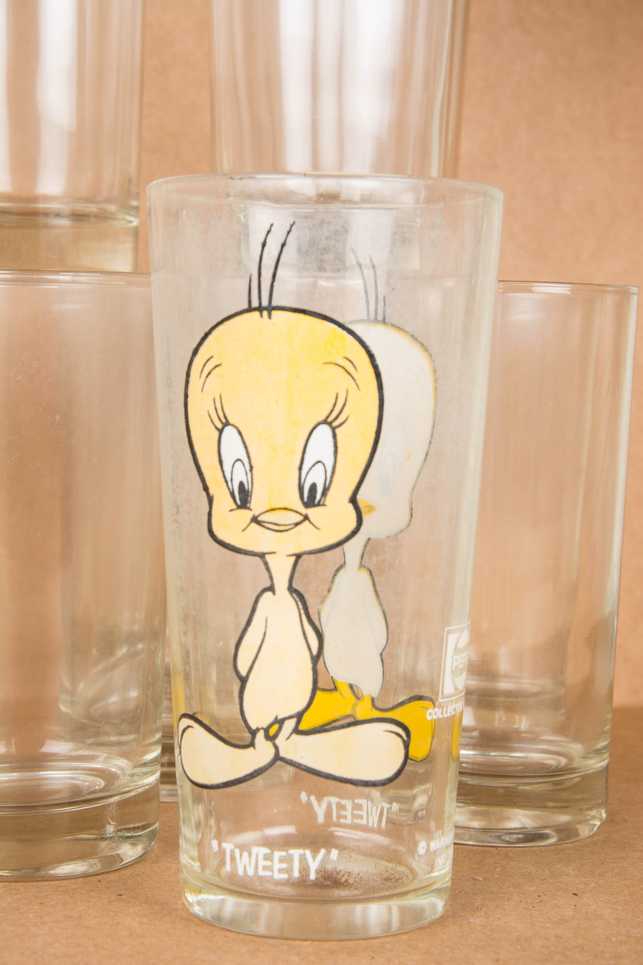 Assorted Vintage Glasses Including Pepsi Collector Series