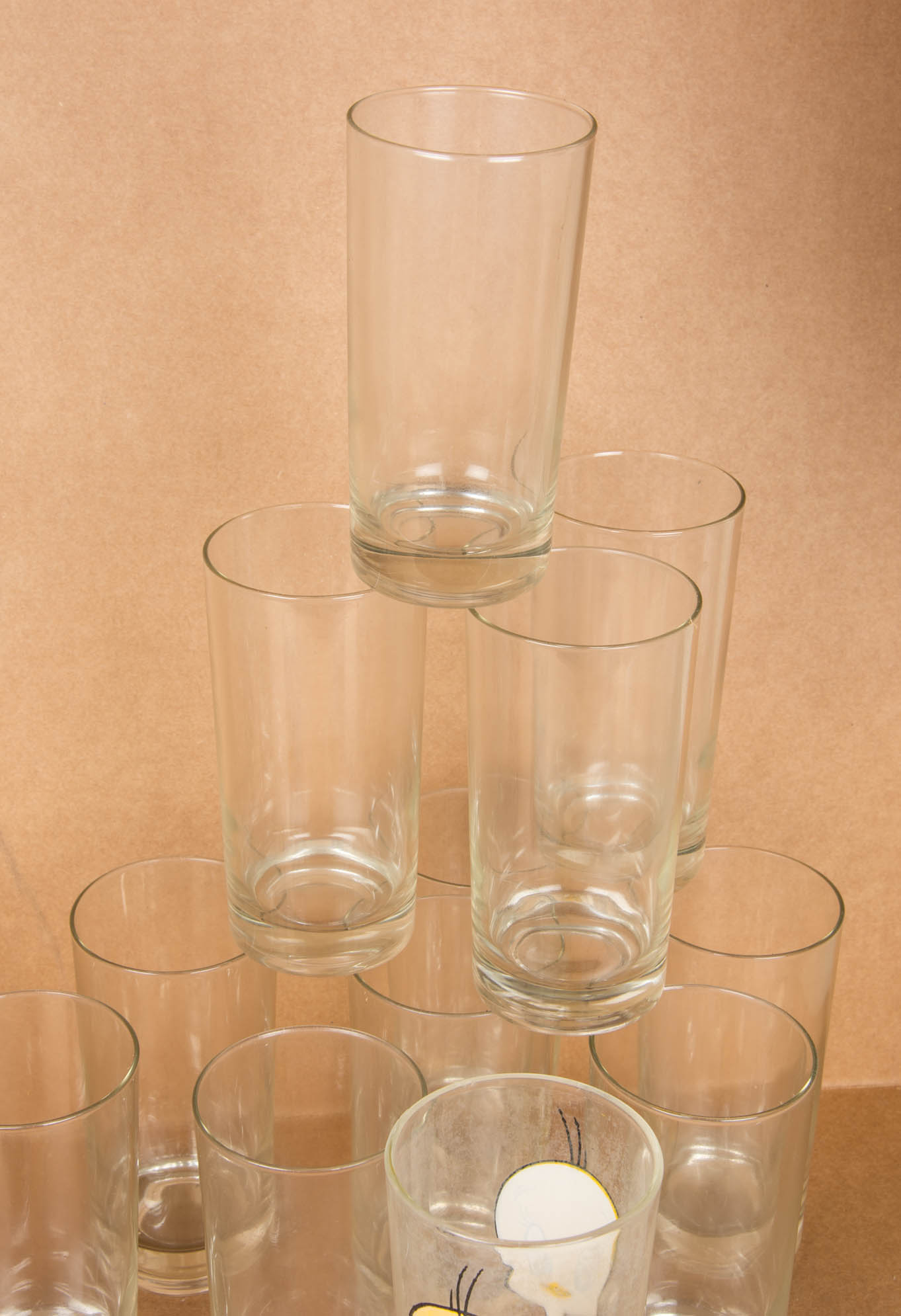 Assorted Vintage Glasses Including Pepsi Collector Series