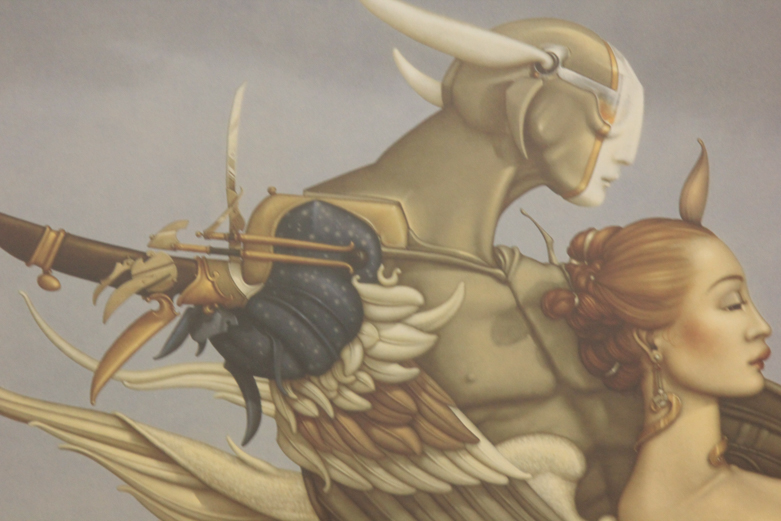 Duo of Michael Parkes Exhibition Posters