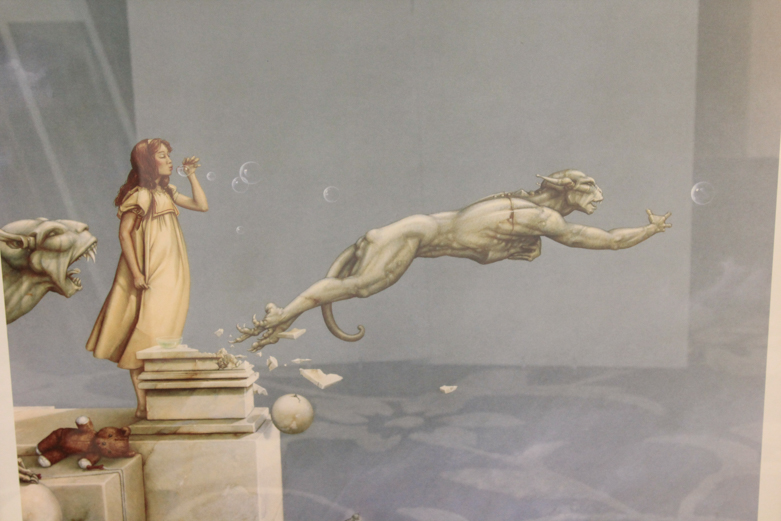 Duo of Michael Parkes Exhibition Posters