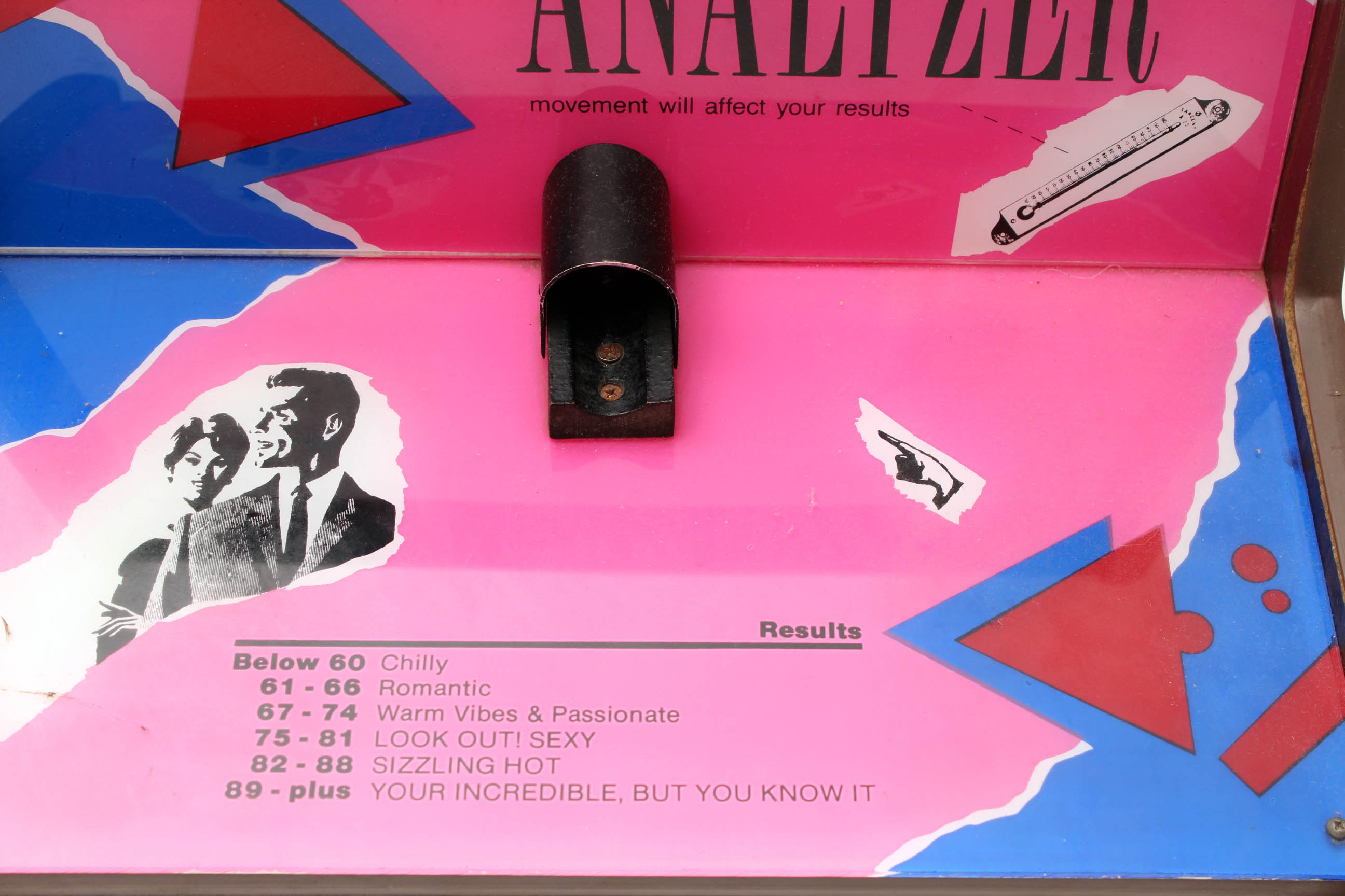 Vintage 1980's Love Analyzer Quarter Game