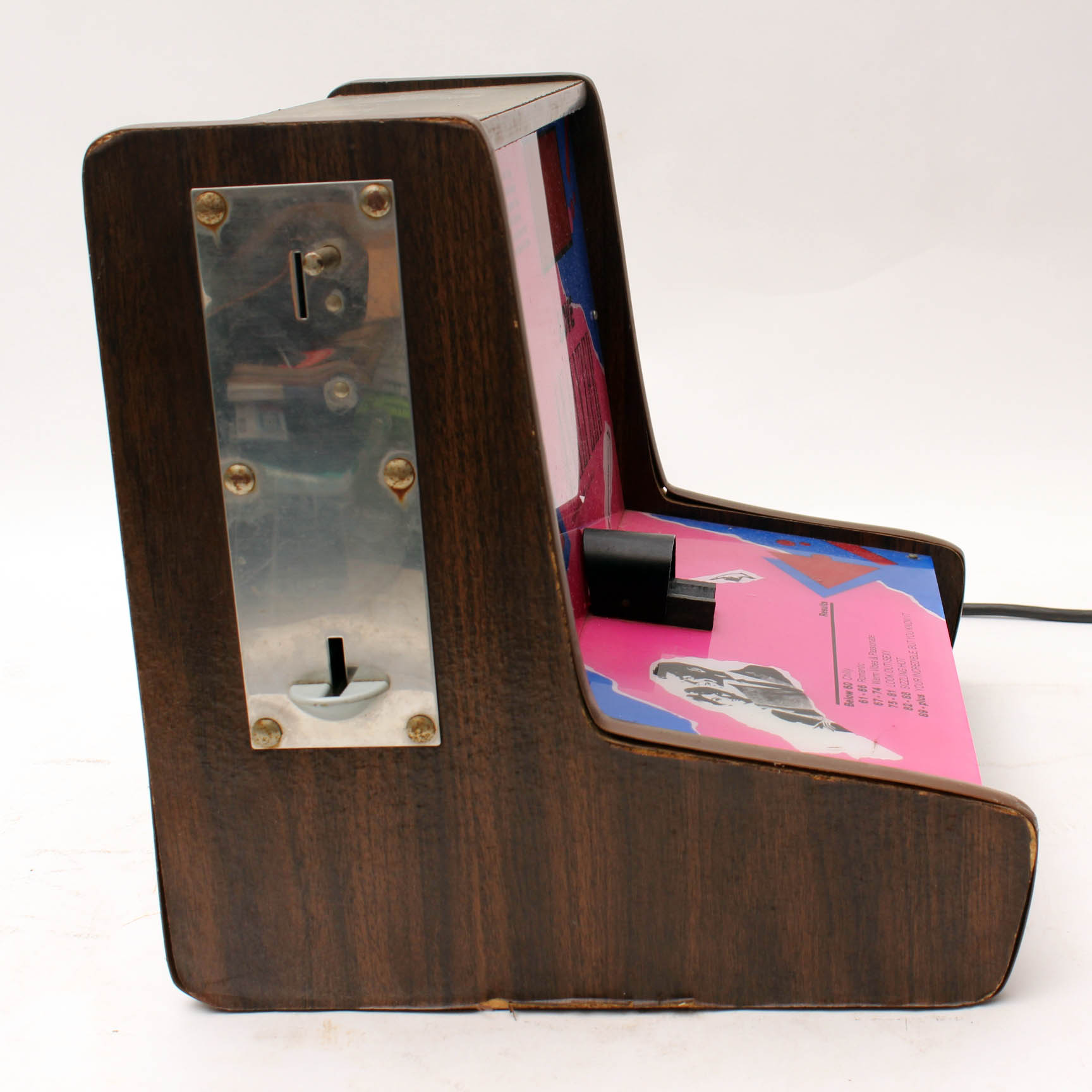 Vintage 1980's Love Analyzer Quarter Game