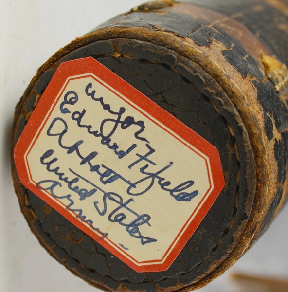 Antique Army Spyglass Of Major Edward F. Abbott