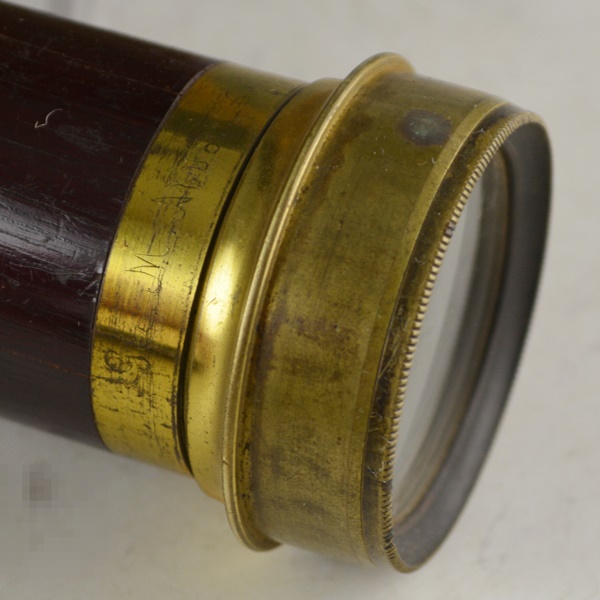 Antique Army Spyglass Of Major Edward F. Abbott