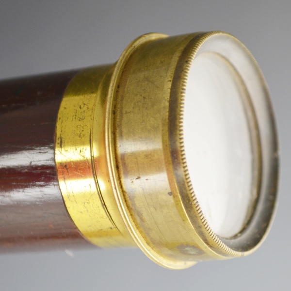 Antique Army Spyglass Of Major Edward F. Abbott