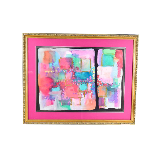 Abstract Offset Lithograph