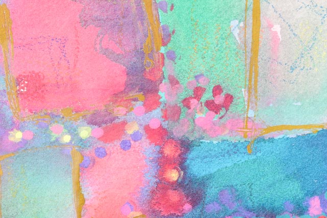 Abstract Offset Lithograph