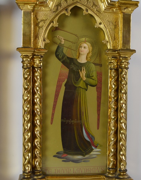 Pair of Framed Florentine Style Chromolithographs