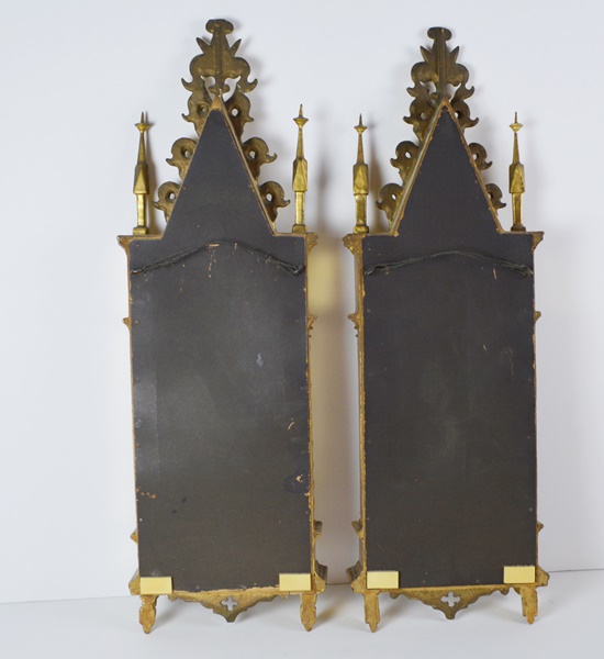 Pair of Framed Florentine Style Chromolithographs